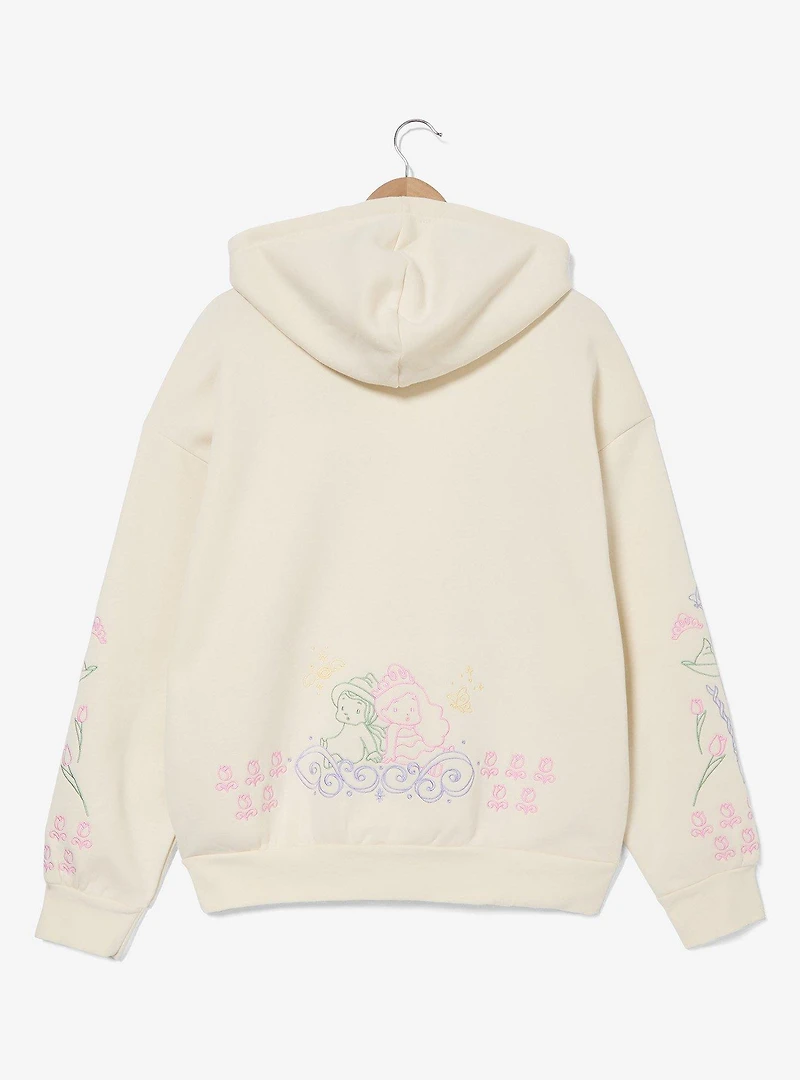 Wicked Glinda & Elphaba Embroidered Doodle Women's Hoodie - BoxLunch Exclusive