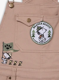 Peanuts Beagle Scouts Women's Short Overalls — BoxLunch Exclusive