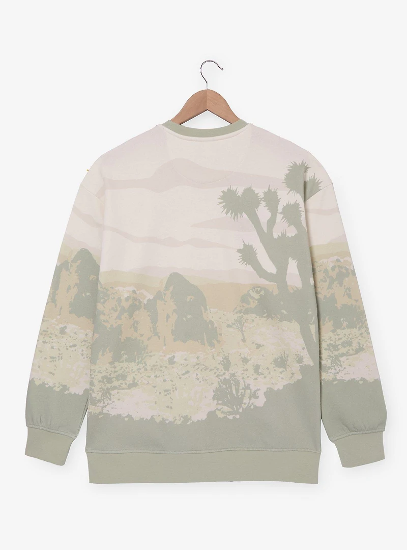 Peanuts Snoopy Beagle Scouts Scenic Crewneck — BoxLunch Exclusive