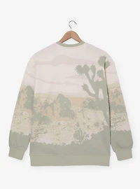 Peanuts Snoopy Beagle Scouts Scenic Crewneck — BoxLunch Exclusive