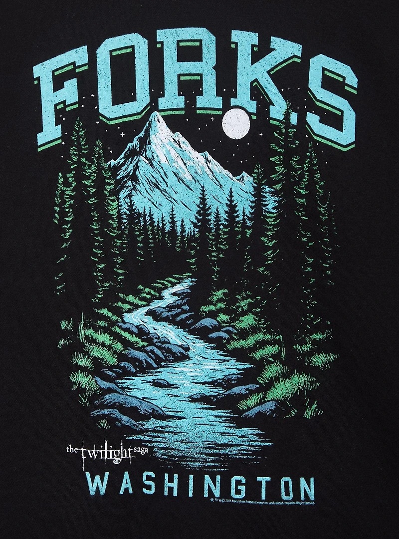 Twilight Forks Scenic Crewneck - BoxLunch Exclusive