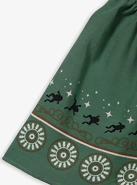 Star Wars The Mandalorian Grogu Patterned Flutter Sleeve Dress - BoxLunch Exclusive