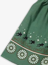 Star Wars The Mandalorian Grogu Patterned Flutter Sleeve Dress - BoxLunch Exclusive