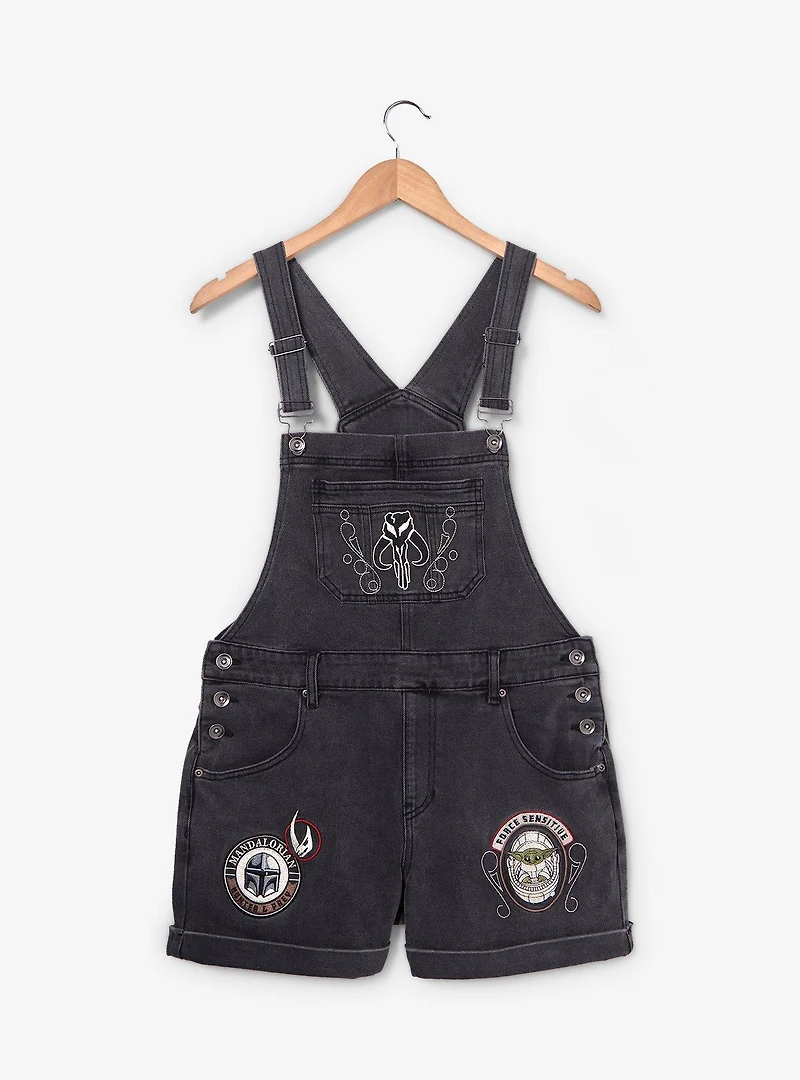 Star Wars The Mandalorian Women's Short Overalls — BoxLunch Exclusive