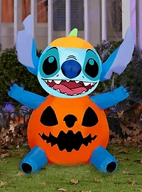 Disney Lilo & Stitch as Pumpkin Airblown