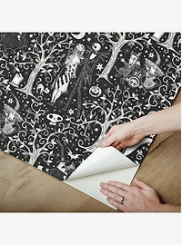 Disney Nightmare Before Christmas Black Forest Peel & Stick Wallpaper