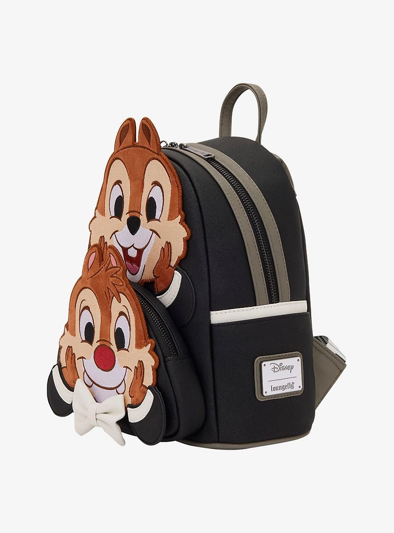 Loungefly Disney Chip & Dale Two Chips & A Miss Figural Mini Backpack