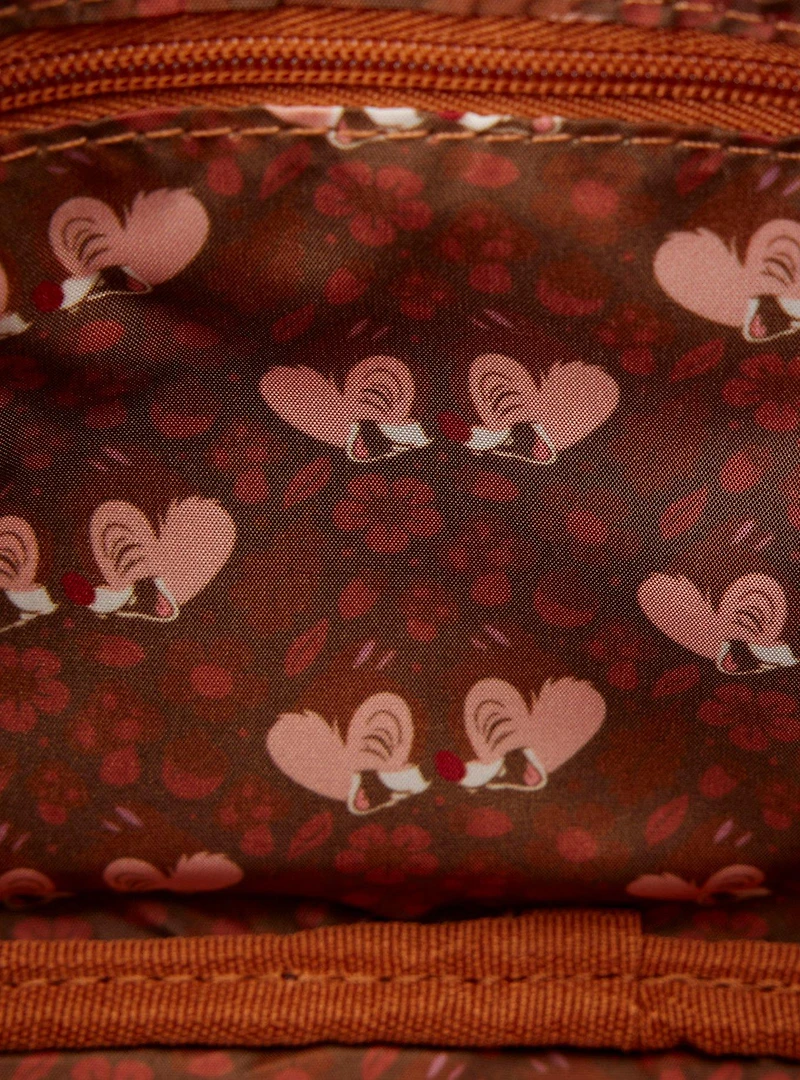 Loungefly Disney Chip 'n' Dale Split Crossbody Bag With Coin Purse