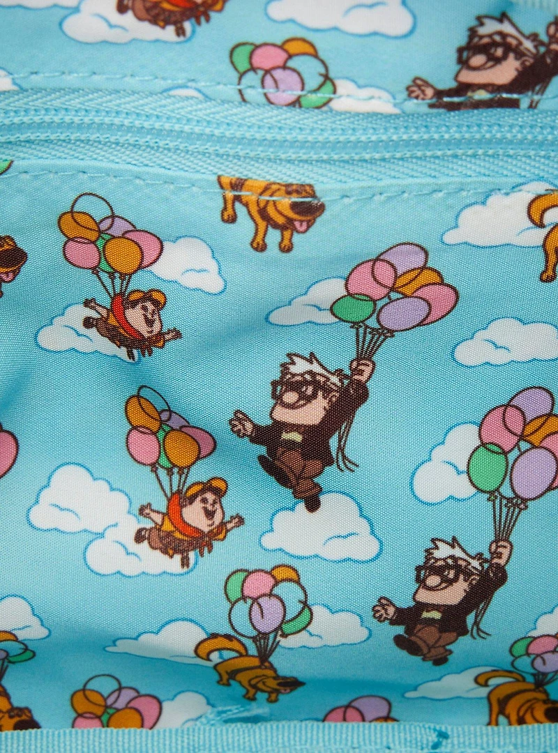 Loungefly Disney Pixar Up Dug Sling Crossbody Bag with Coin Purse