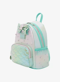 Loungefly Disney The Little Mermaid Ariel Iridescet Pearl Mini Backpack
