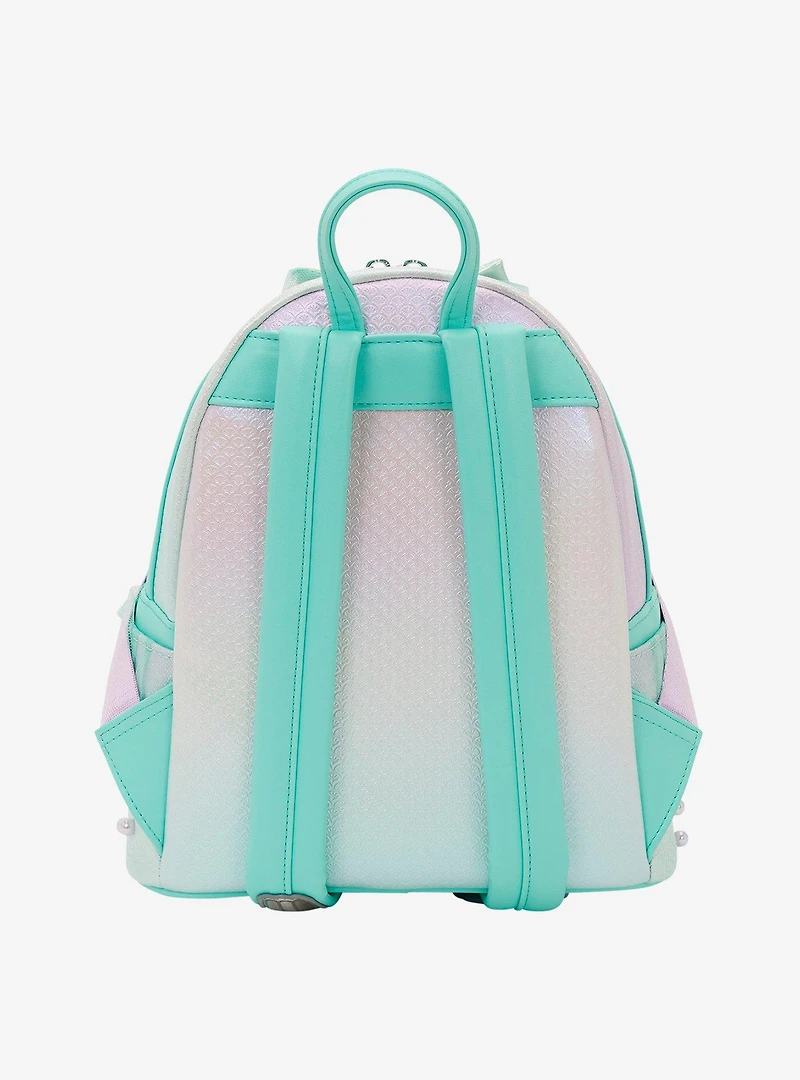 Loungefly Disney The Little Mermaid Ariel Iridescet Pearl Mini Backpack