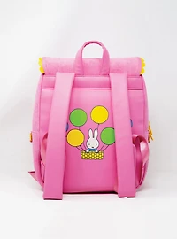Whatever! Makes You Happy x Miffy Corduroy Pin Display Mini Backpack