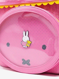 Whatever! Makes You Happy x Miffy Corduroy Pin Display Mini Backpack