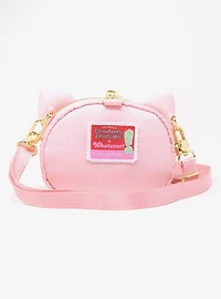 Whatever! Makes You Happy x Strawberry Shortcake Custard Plush Coin Purse with Strap