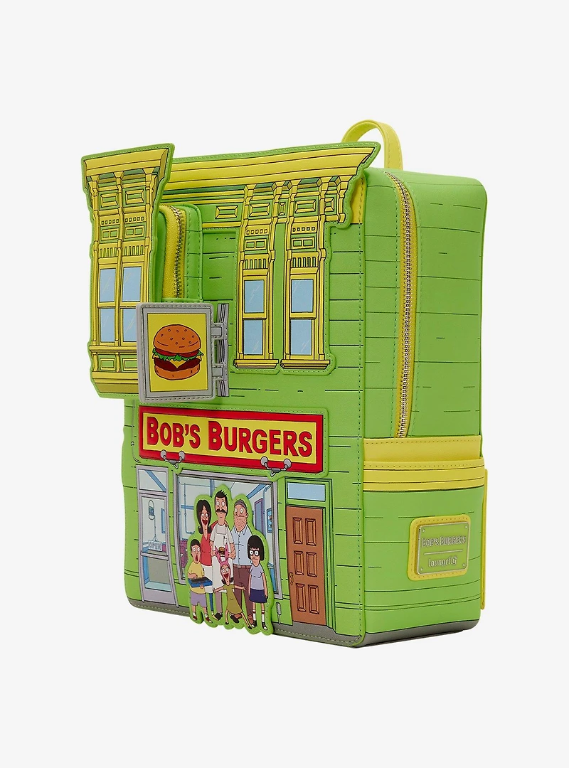Loungefly Bob's Burgers Restaurant Figural Mini Backpack