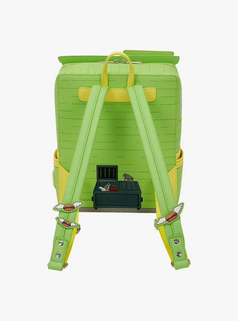 Loungefly Bob's Burgers Restaurant Figural Mini Backpack