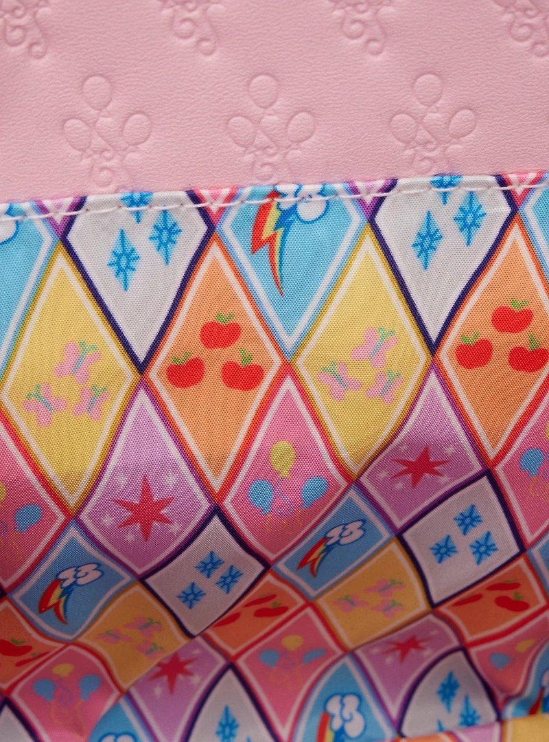 Loungefly My Little Pony Twilight Sparkle & Pinkie Pie Split Crossbody Bag