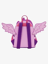 Loungefly My Little Pony Twilight Sparkle Glitter Figural Mini Backpack