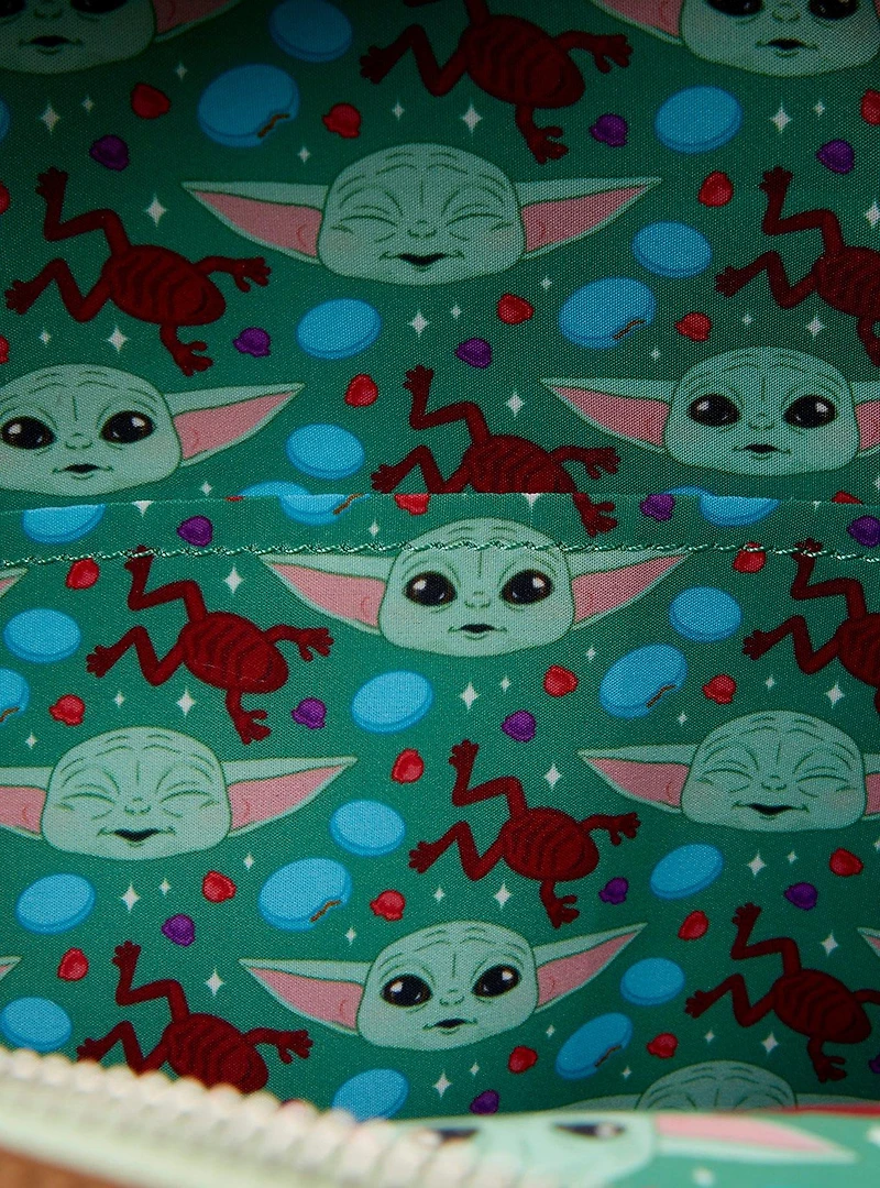 Loungefly Star Wars The Mandalorian Grogu & Armor Figural Mini Backpack