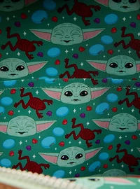 Loungefly Star Wars The Mandalorian Grogu & Armor Figural Mini Backpack