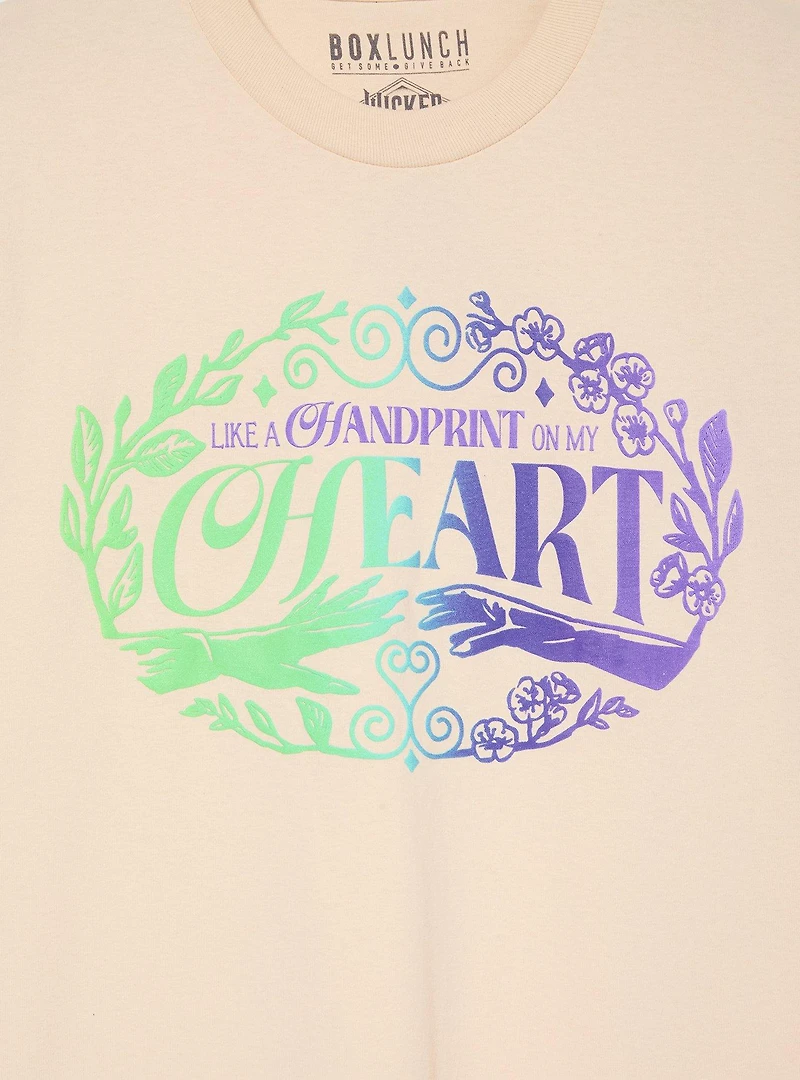 Wicked Handprint On My Heart Women's T-Shirt - BoxLunch Exclusive