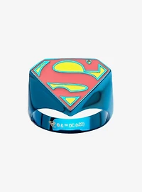 DC Comics Superman Logo Blue Ring