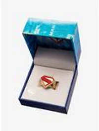 DC Comics Superman Logo Signet Ring