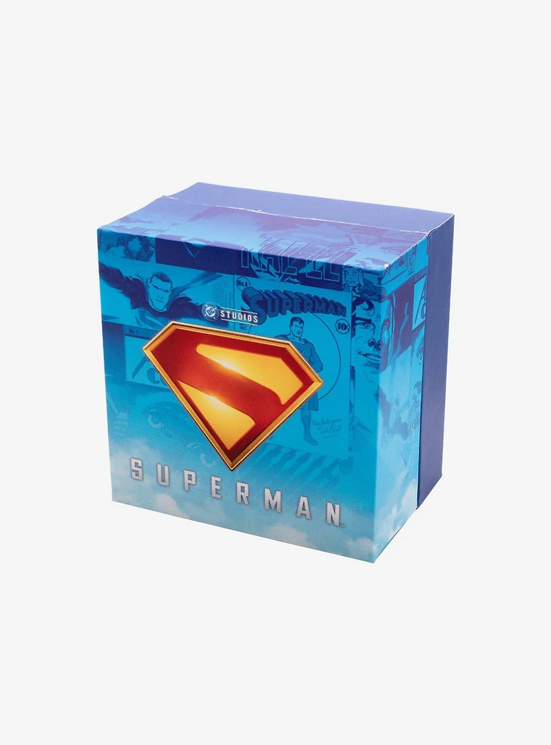 DC Comics Superman Logo Shield Huggie Earring
