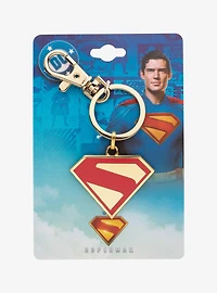 DC Comics Superman Movie Logo Keychain