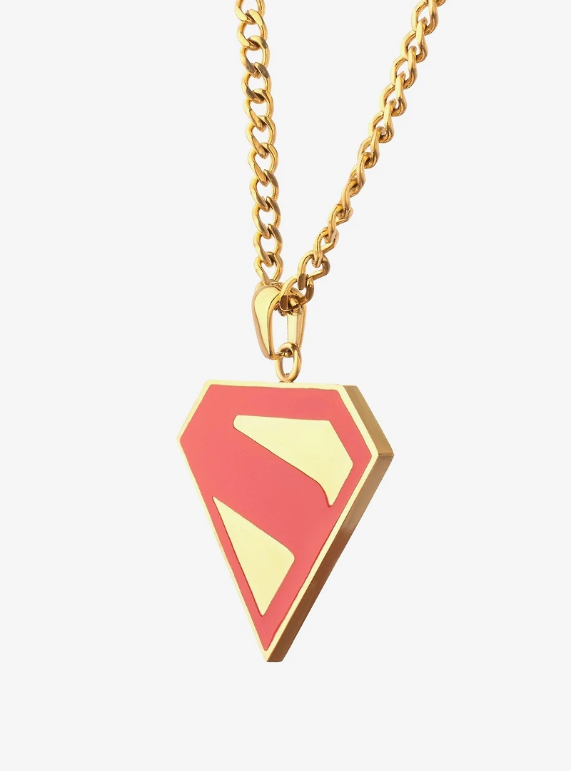 DC Comics Superman Logo Steel Necklace