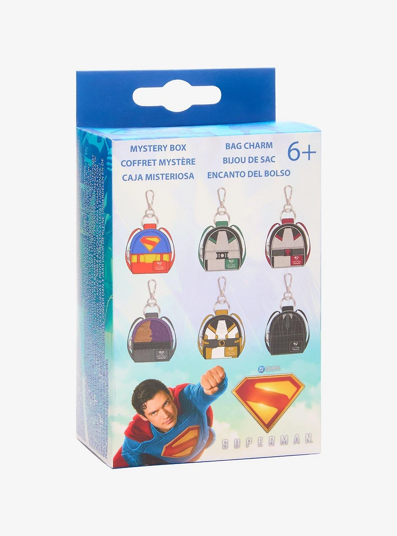 Loungefly DC Comics Superman Characters Blind Box Mini Backpack Keychain