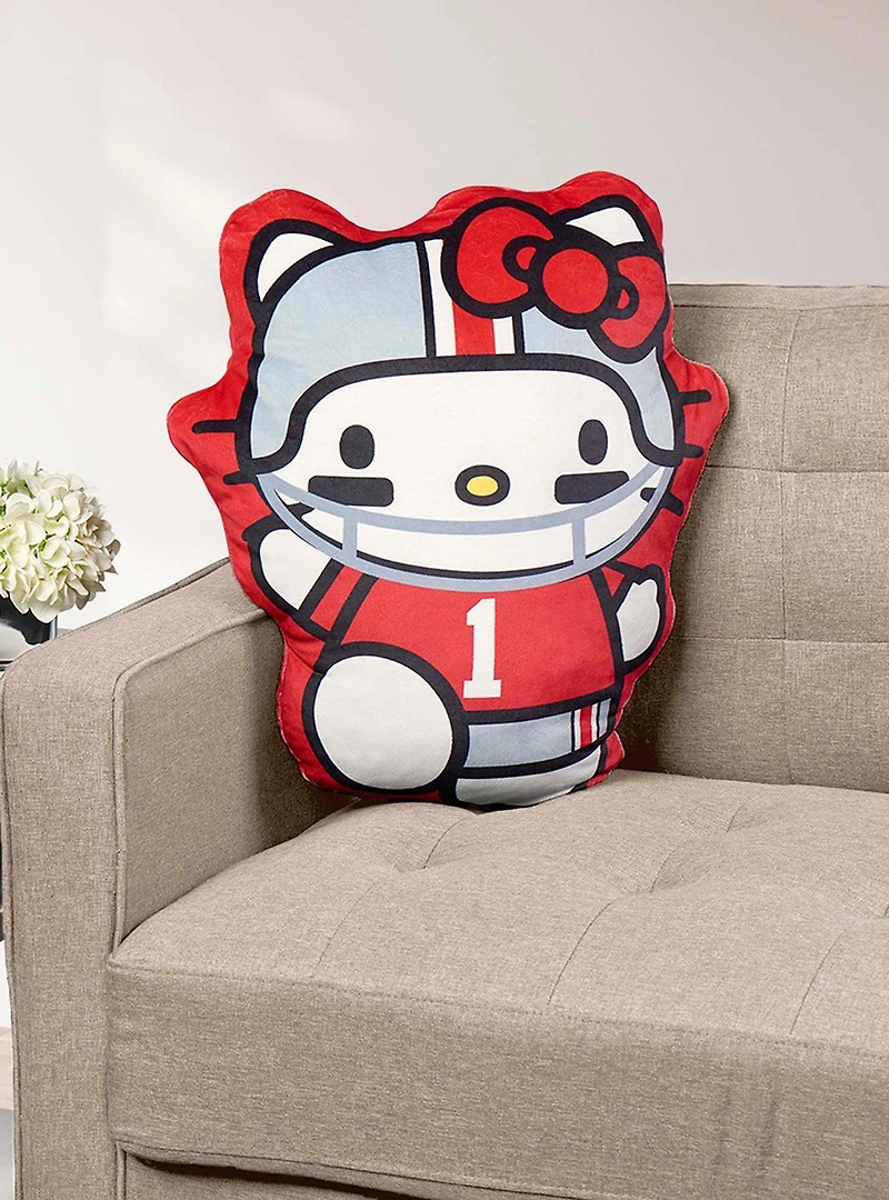 Ohio State Buckeyes Hello Kitty Football Player Small Cloud Pal