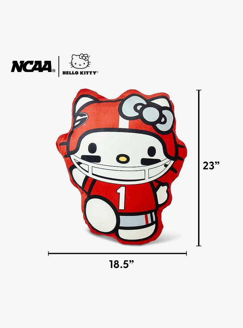 Georgia Bulldogs Hello Kitty Football Player Small Cloud Pal