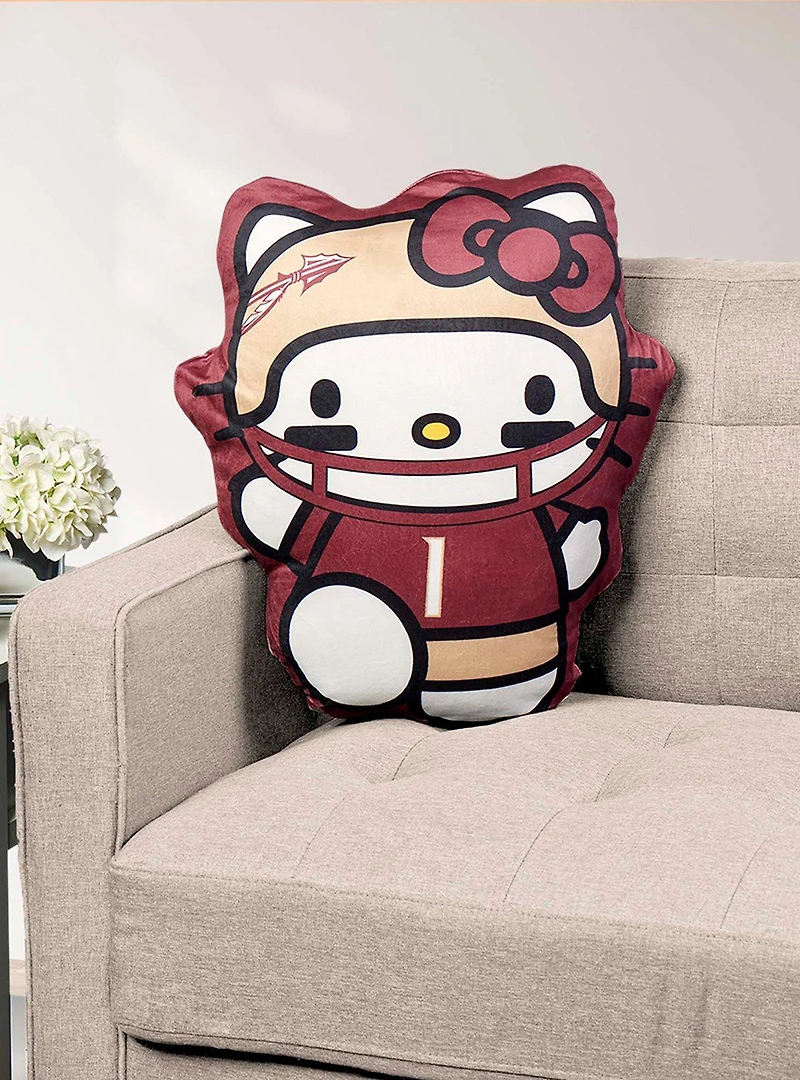 Florida State Seminoles Hello Kitty Football Player Small Cloud Pal