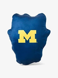 Michigan Wolverines Hello Kitty Football Player Small Cloud Pal
