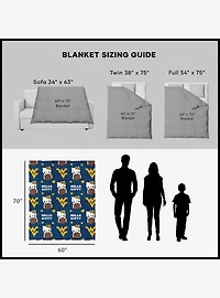 West Virginia Mountaineers Football Ready Hello Kitty Cloud Throw Blanket