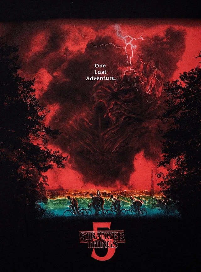Stranger Things Season 5 Poster T-Shirt — BoxLunch Exclusive