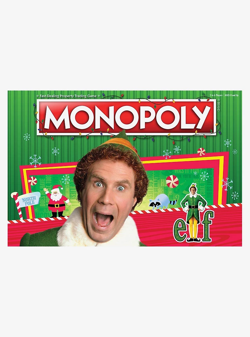 Elf Monopoly Game