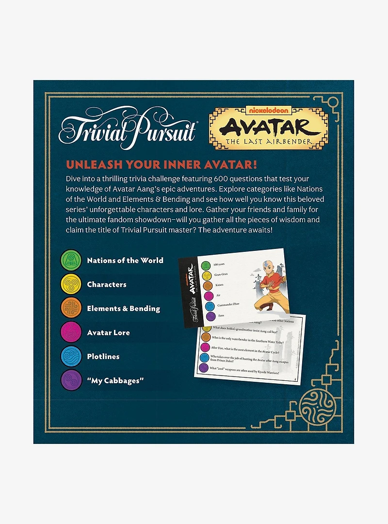 Avatar: The Last Airbender Trivial Pursuit