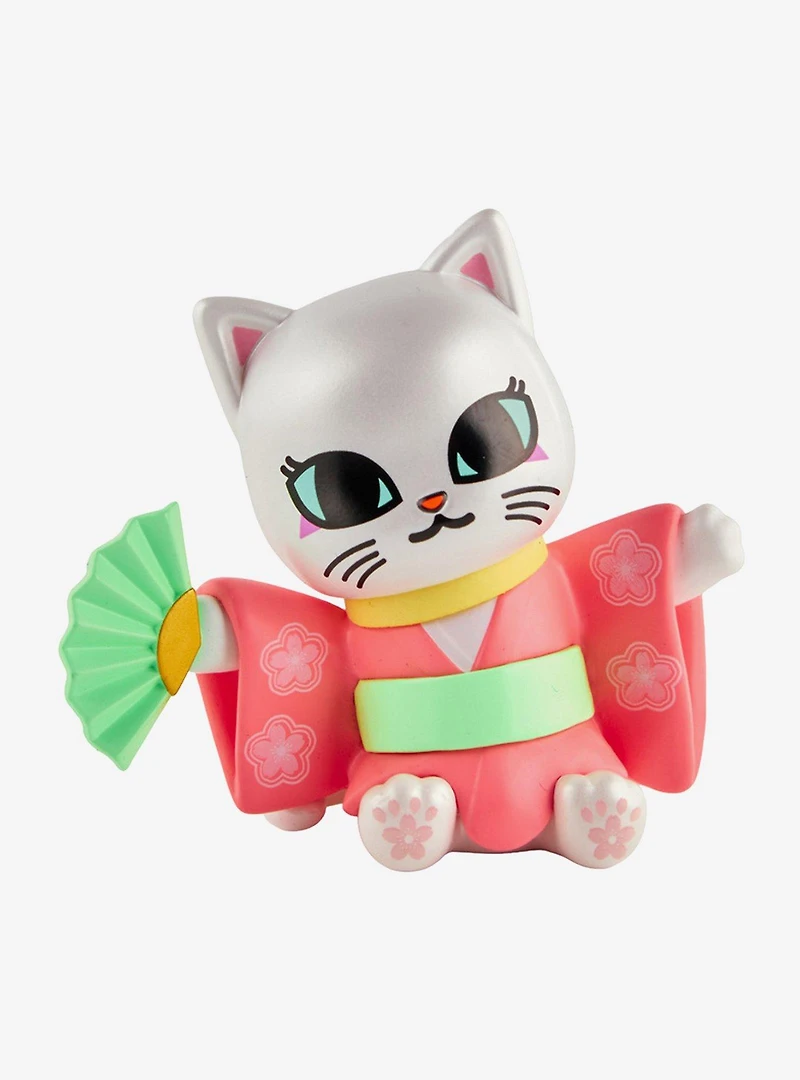 tokidoki Cherry Blossom Cats Blind Box Figure