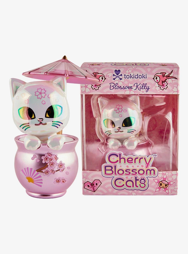 tokidoki Cherry Blossom Cats Blossom Kitty Special Edition Vinyl Figure