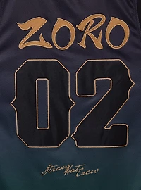 One Piece Straw Hat Crew Roronoa Zoro Basketball Jersey - BoxLunch Exclusive
