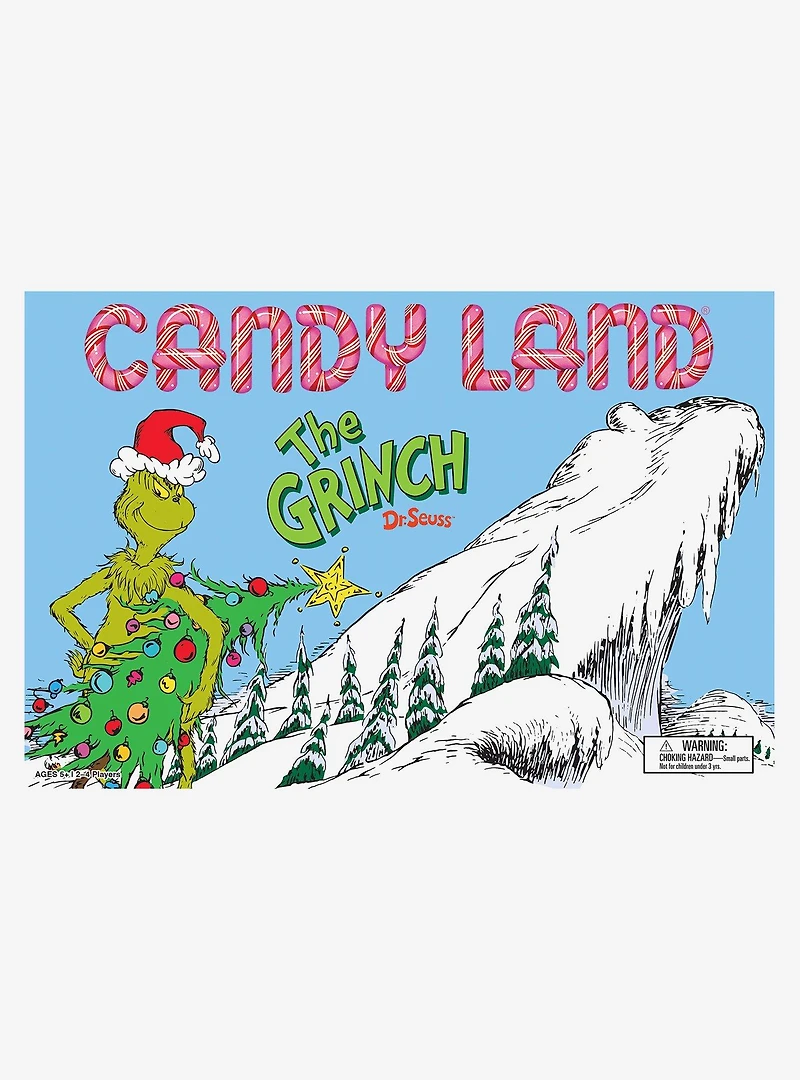 Dr. Seuss How The Grinch Stole Christmas Candy Land Board Game