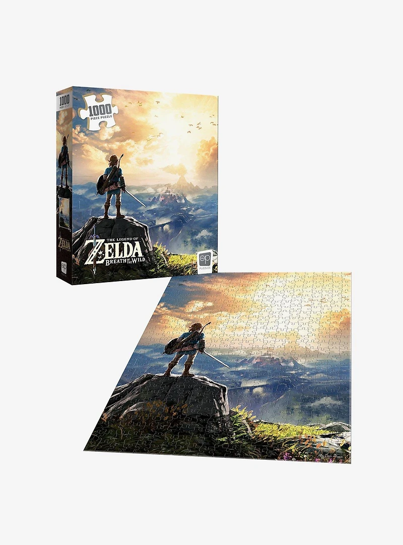 Nintendo The Legend of Zelda: Breath Of The Wild Mountain Scene 1,000 Piece Puzzle