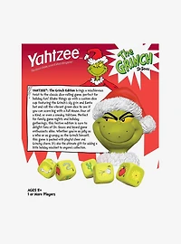 The Grinch Yahtzee Game