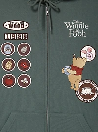 Disney Winnie the Pooh Badges Zippered Hoodie — BoxLunch Exclusive