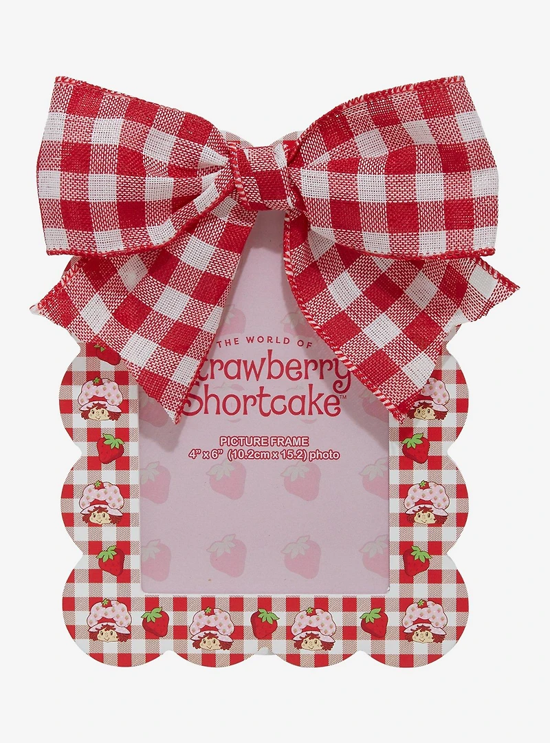 Strawberry Shortcake Gingham Bow Photo Frame — BoxLunch Exclusive