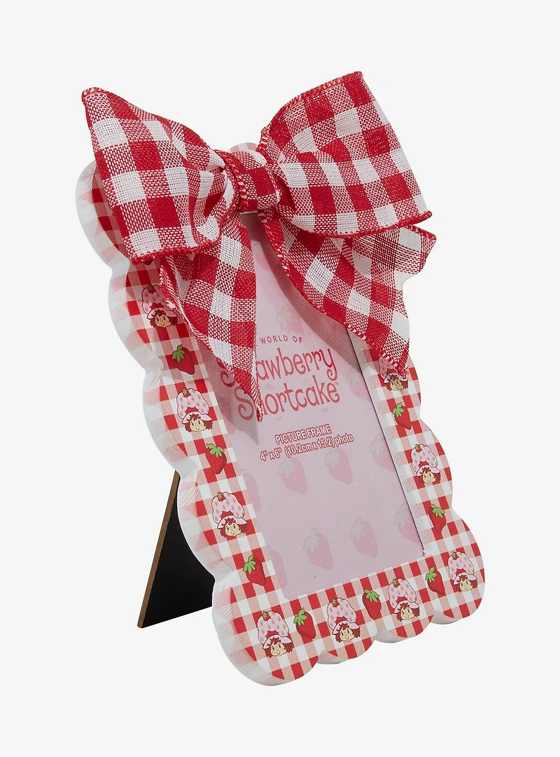 Strawberry Shortcake Gingham Bow Photo Frame — BoxLunch Exclusive