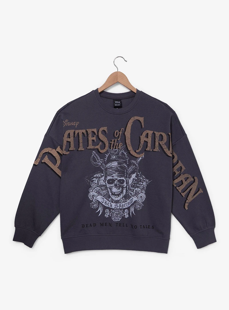 Disney Pirates of the Caribbean Title Crewneck — BoxLunch Exclusive