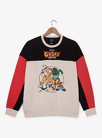 Disney A Goofy Movie Characters Color Block Crewneck - BoxLunch Exclusive